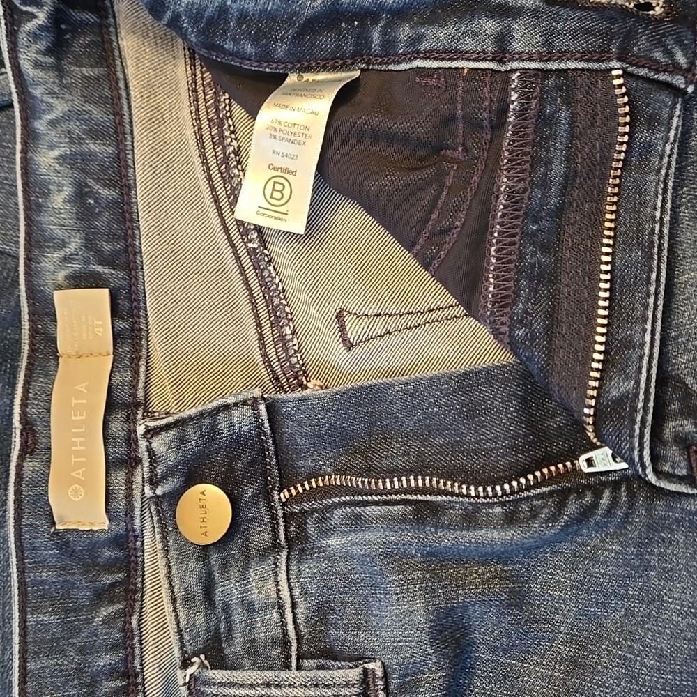Athleta Sculptek Ultra Skinny Stretch Jeans Size 4T - Picture 7 of 10